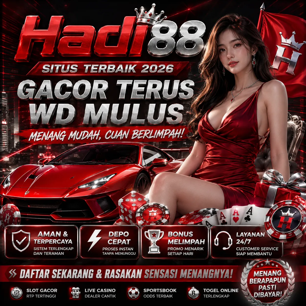 HADI88Banner